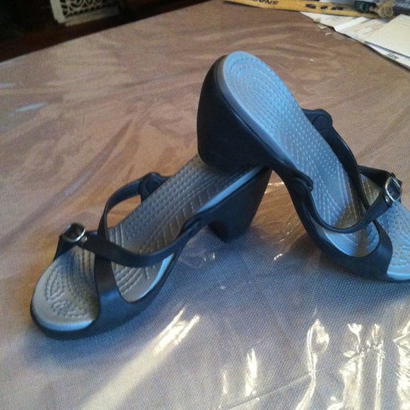 Croc-like slip on mules-2 pair bundle for mcjayne
