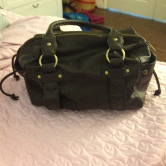 Dark brown purse