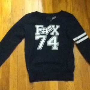 Fox pullover sweater