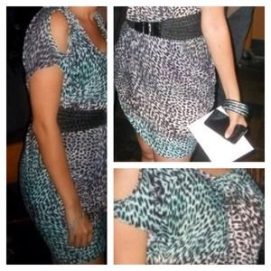 💋Reduced! Sexy Leopard Print Dress💋