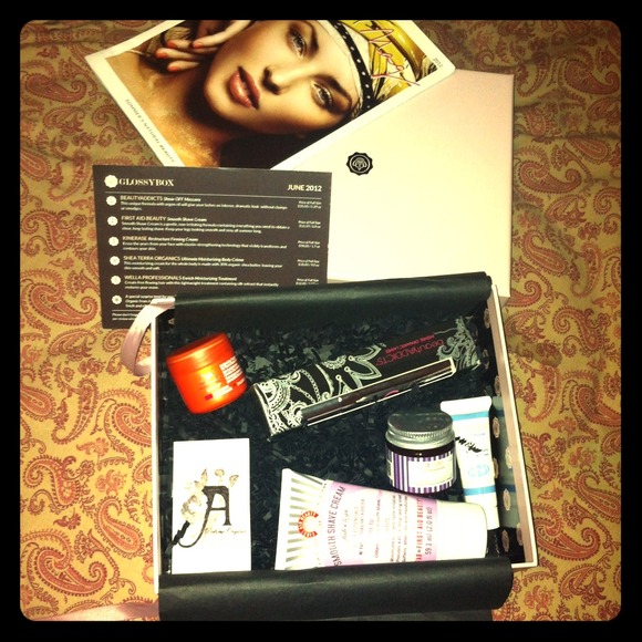HIGHEST OFFER ACCEPTED! July 2012 glossy box USA - Picture 1 of 1