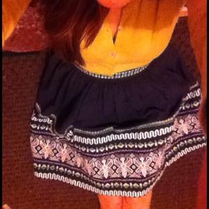 Vintage handwoven skirt