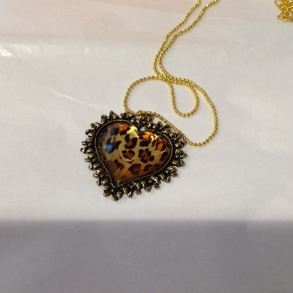 New leopard necklace REDUCED !!