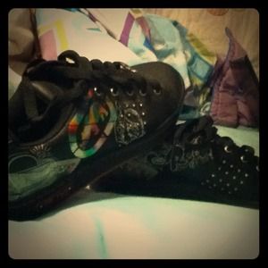 Marc ecko red shoes.