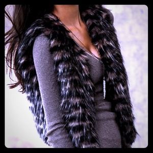 Reduced! Faux Fur Vest