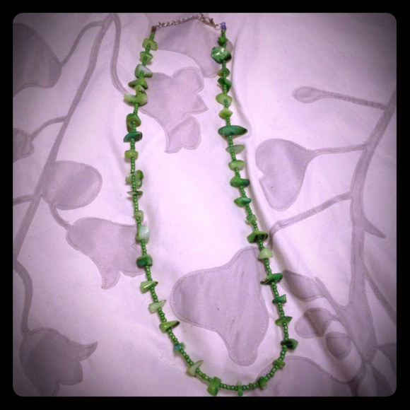 Beautiful green necklace