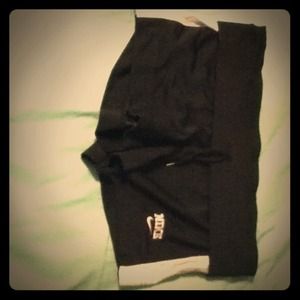 Black Nike shorts