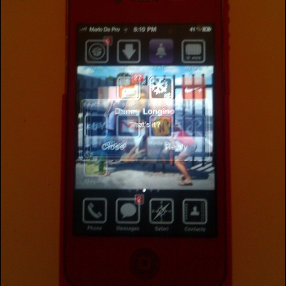 Apple IPhone 4 Case+ Charger in One!