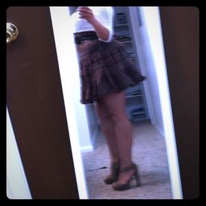 Brown skirt