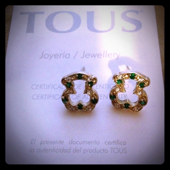 SOLD Tous earrings w/ certificate of authenticity! - Picture 1 of 4