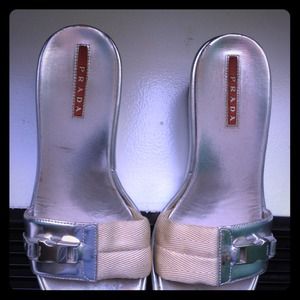 Prada Shoes - JUST REDUCED -FOR AUTHENTIC PRADA WEDGES Prada Shoes - JUST REDUCED -FOR AUTHENTIC PRADA WEDGES