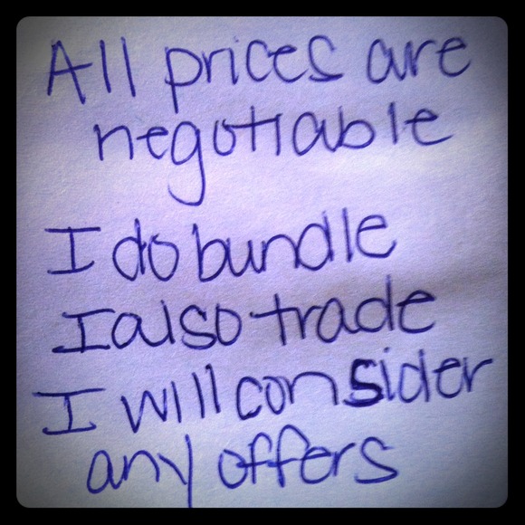 Bundle negotiate run sales plz make offers