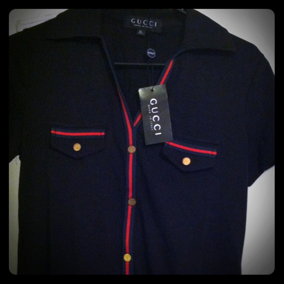 💢💢RESERVED💢💢❕Women's Gucci Collar T-