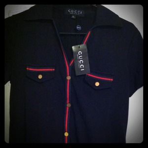 💢💢RESERVED💢💢❕Women's Gucci Collar T-