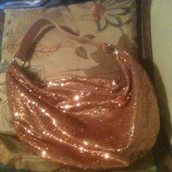 %RESERVED for pUnkielove Pink Sequined Party Purse