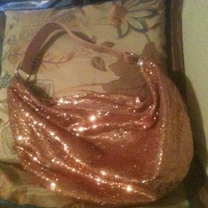 %RESERVED for pUnkielove Pink Sequined Party Purse