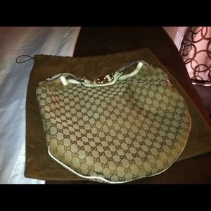 Authentic oversize Gucci hobo