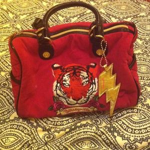 Real Betsey Johnson Tiger Purse