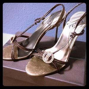 Bronze Gold Heels