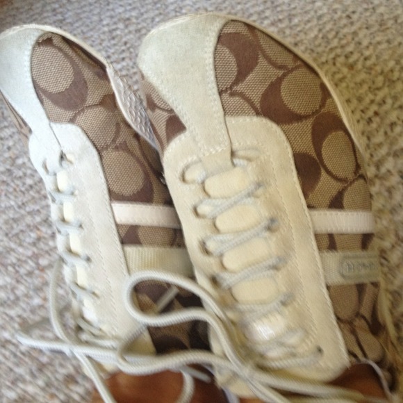 Authentic Coach Sneakers.  SOLD