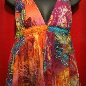 Marciano by Guess multicolor chiffon top