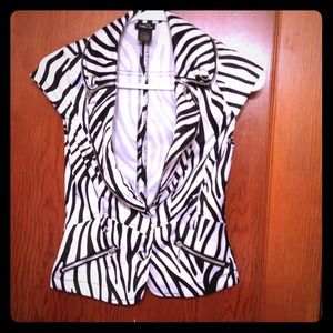 A zebra print vest:)