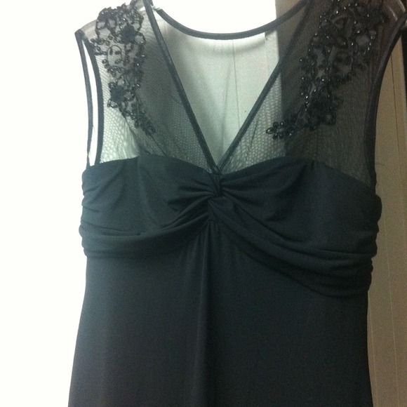 Delivered evenng dress plus coach mule