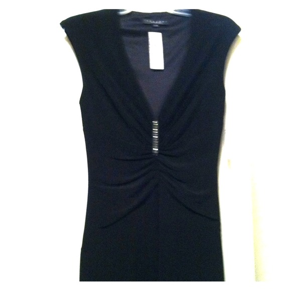 Laundry size 4 little black dress BWT black