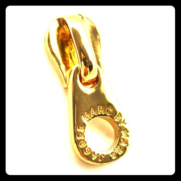 Marc Jacobs Zipper Pull Earrings