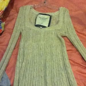 Cable knit sweater a&f