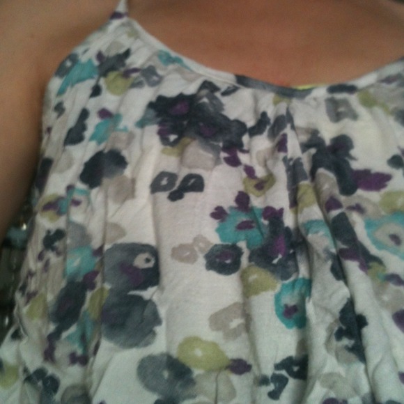 Sold! BOGO Floral Ruffle Tank - Picture 2 of 2
