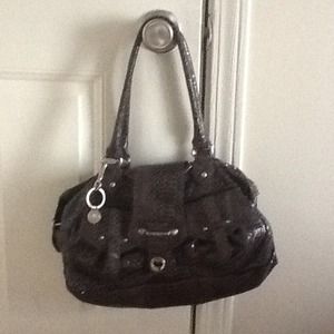 Sold! BOGO Gray Snakeskin Purse