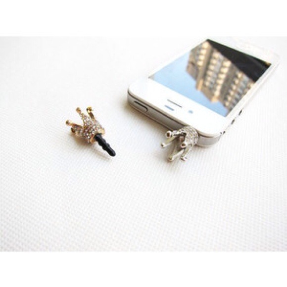Gold or Silver crown accessory for phone - Picture 4 of 4