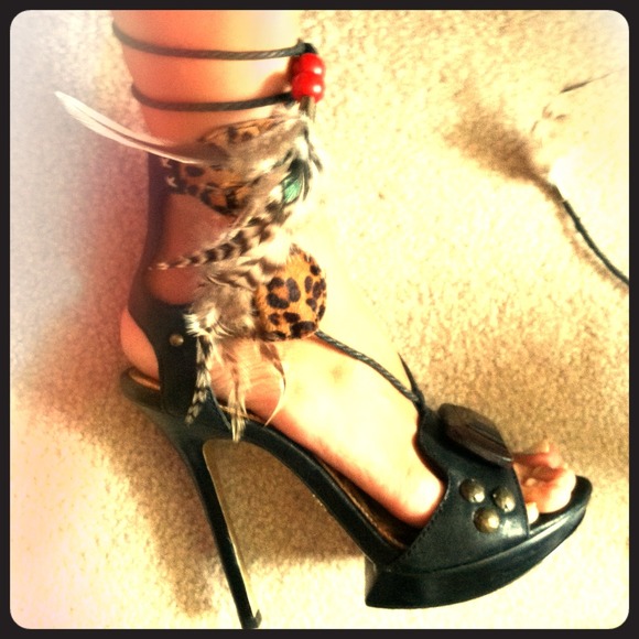 Bebe platform shoes
