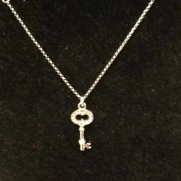 Juicy Key Wish Silver Necklace - Picture 2 of 2