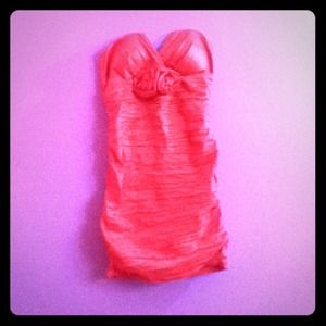 Strapless party dress.  (worn once)