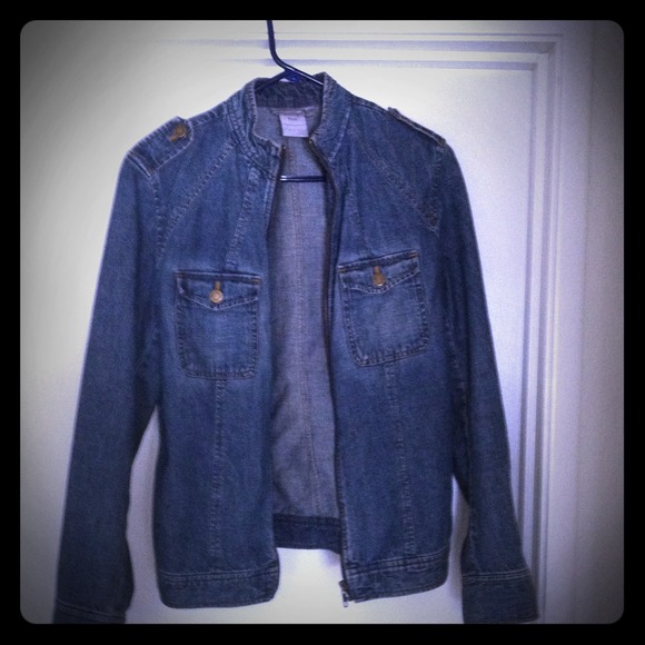 Denim Moto Jacket ...