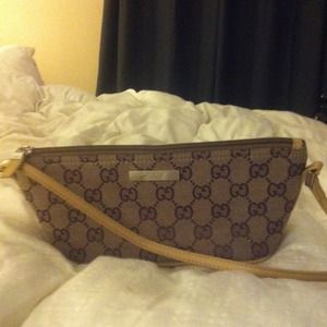 Gucci monogrammed  baguette!!