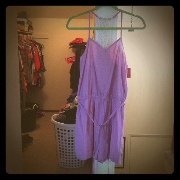 Purple Romper