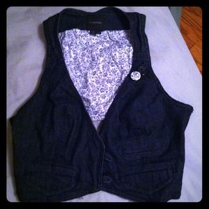 Cute Jean Vest