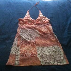 Printed summer dress