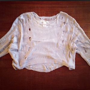 Boho knit sweater brand new never worn m/l