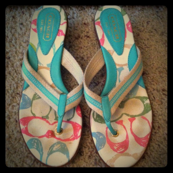 Coach Sandals-Like New!!