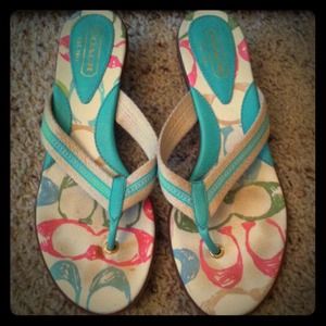 Coach Sandals-Like New!!