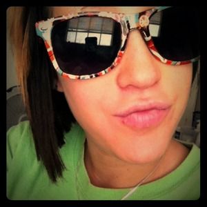 Tiedye and peace sign ray bans