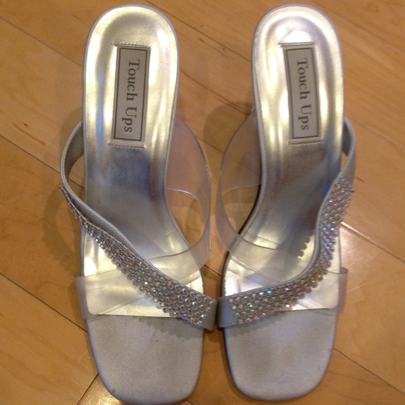 Bought them for a wedding to match a dress.
