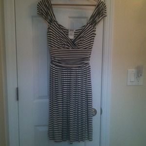 REDUCED MOSCHINO nautical cap sleeve dress