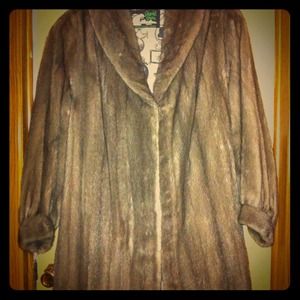 Mink coat