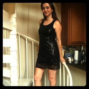 Black Sequin dress