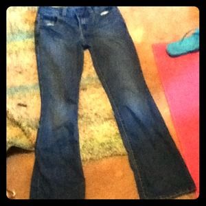 Silver jeans
